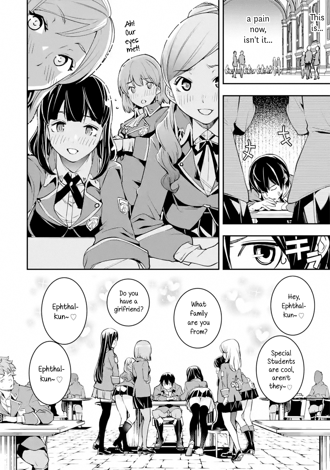 Rakudai Kenja no Gakuin Musou Chapter 8.2 4